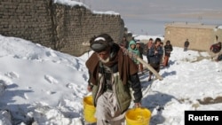 افغانستان - برف‌باری