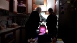Ukraine - Chernihiv - screen grab from video about power outages / electricity cuts - Current Time