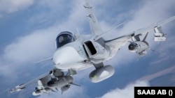 Винищувач Saab JAS-39 Gripen