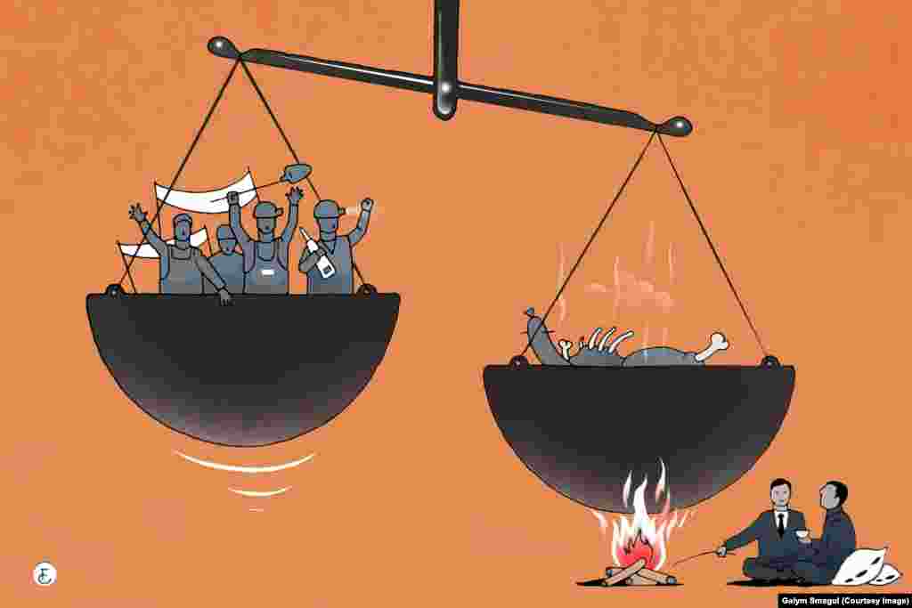 11 декабря шахтеры компании &laquo;АрселорМиттал Темиртау&raquo; в Карагандинской области потребовали повышения зарплаты на 100 процентов и улучшения условий труда, отказавшись подниматься на поверхность. В забастовке, затянувшейся на четыре дня, по некоторым данным, участвовало около 700 человек. В конце ноября в Сатпаеве&nbsp;протестовали десятки горняков Южно-Жезказганского рудника, выступив с требованиями поднять заработную плату, сделать надбавки к пенсии. В январе нефтяники Мангистауской области держали голодовку, настаивая на сохранении Конфедерации независимых профсоюзов, которая в итоге была ликвидирована решением суда.