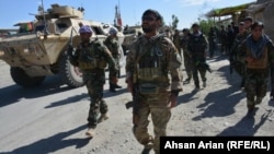 Військові армії Афганістану у провінції Пактія, 25 червня 2021 року