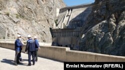 Токтогул ГЭСи. Иллюстрациялык сүрөт.