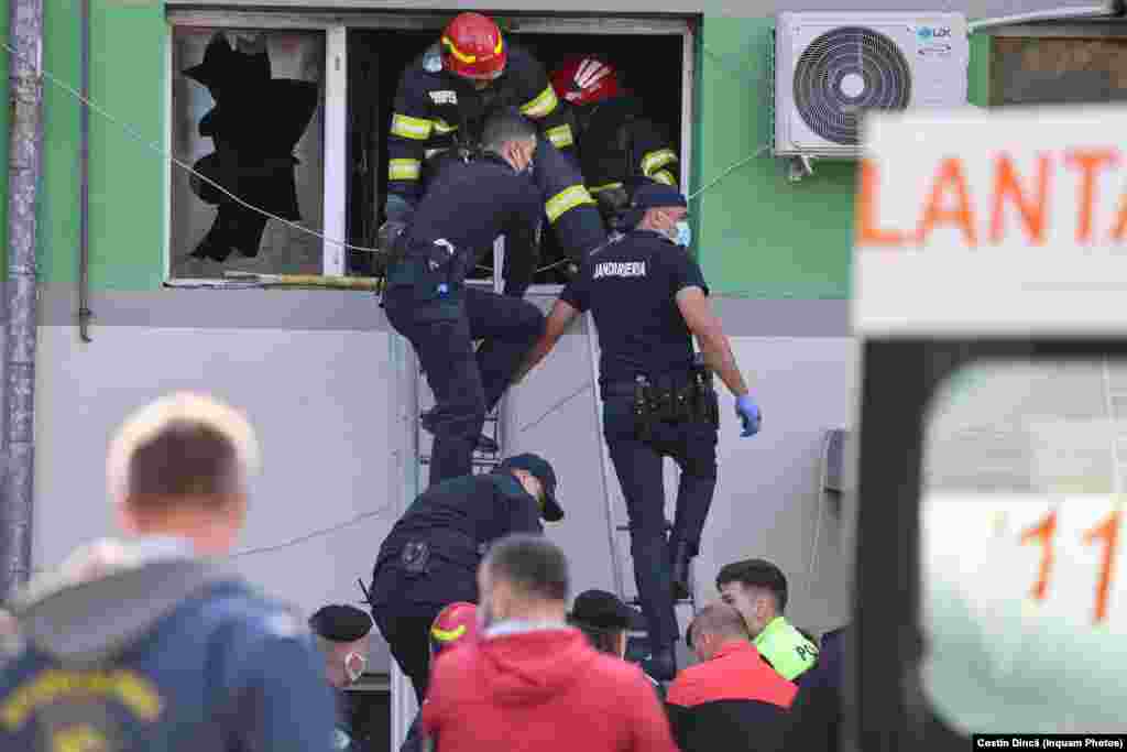 Firefighters extinguished the fire after an hour, with help from additional teams brought in from nearby regions.