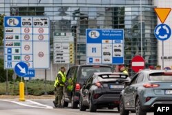 Праверкі на польска-нямецкай мяжы недалёка ад нямецкага гораду Франкфурту-на-Одэры, 7 ліпеня 2025 году