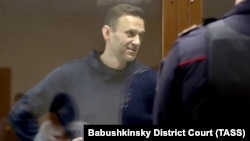 Ռուսաստան - Ընդդիմադիր գործիչ Ալեքսեյ Նավալնին դատարանում, Մոսկվա, 5-ը փետրվարի, 2021թ․