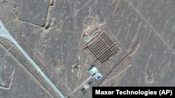 Супутниковий знімок місцевості з підземним ядерним комплексом «Фордо» в Ірані, який за ядерною угодою не має права працювати, 11 грудня 2020 року