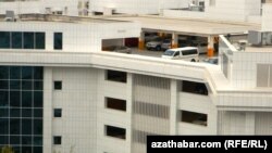 Многоуровневая автостоянка в микрорайоне Мир, Ашхабад 