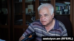 Armenia -- Mher Markossian, director of two companies sanctionted by the U.S., speaks to RFE/RL in Yerevan, August 14, 2019