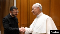 Предыдущая встреча Зеленского с папой