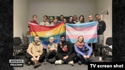 Кирило в офісі KyivPride, лютий 2020