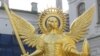 Фігура Архістратига Михаїла (скульптор - Микола Білик)