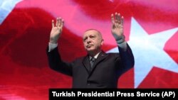 Президент Турции Реджеп Тайип Эрдоган 