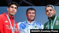 محمد یوسف جهانگیر، قهرمان موی تای افغانستان در مسابقات ISG 2025