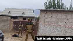 Фото с места происшествия с сайта МВД Таджикистана. Позже оно было удалено