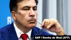 Грузиянын мурдагы президенти, Украинанын Одесса облусунун экс-губернатору Михаил Саакашвили. 29-май, 2018-жыл. Гаага шаары. 