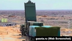 Российская радиолокационная станция 98Л6 «Енисей». Скриншот с сайта www.gazeta.ru