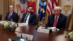 "Надеюсь, мы сможем завершить войну, не думая о "Томагавках". Что говорил Трамп на встрече с Зеленским в Белом доме
