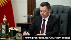 Садыр Жапаров. 