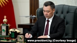 Садыр Жапаров. 