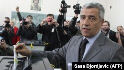 Косоводогу этникалык лидерлердин саясий лидери, маркум Оливер Иванович.