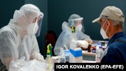 Один из дневных стационаров в Бишкеке. Июль 2020 года. 