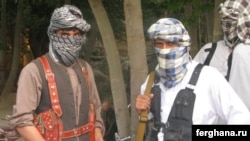Члены ИДУ в Афганистане, фото ИА "Фергана. Ру".