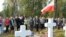Belarus - Unrecognized by the Belarusian authorities Union of Poles marks the 75th anniversary of the defense of Hrodna, Sapotskin town, 23Sep2014