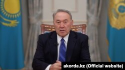 Казакстандын президенти Нурсултан Назарбаев.