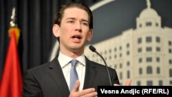 Глава австрийского МИДа и действующий председатель ОБСЕ Себастьян Курц