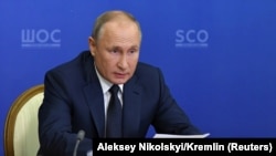 Ռուսաստանի նախագահ Վլադիմիր Պուտինը, 10 նոյեմբերի, 2020թ.