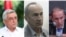 Armenia - Former Presidents Serzh Sarkisian, Robert Kocharian and Levon Ter-Petrosian.