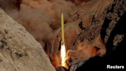 Баллистикалык  ракета сыналган учур. 9-март, 2016-жыл. 