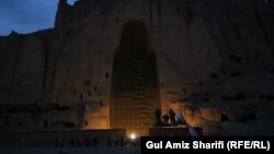 یکی از بت های تخریب شده ولایت بامیان