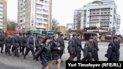 Полиция Эл аралык эмгек күнүндө. Москва. 1-май, 2011