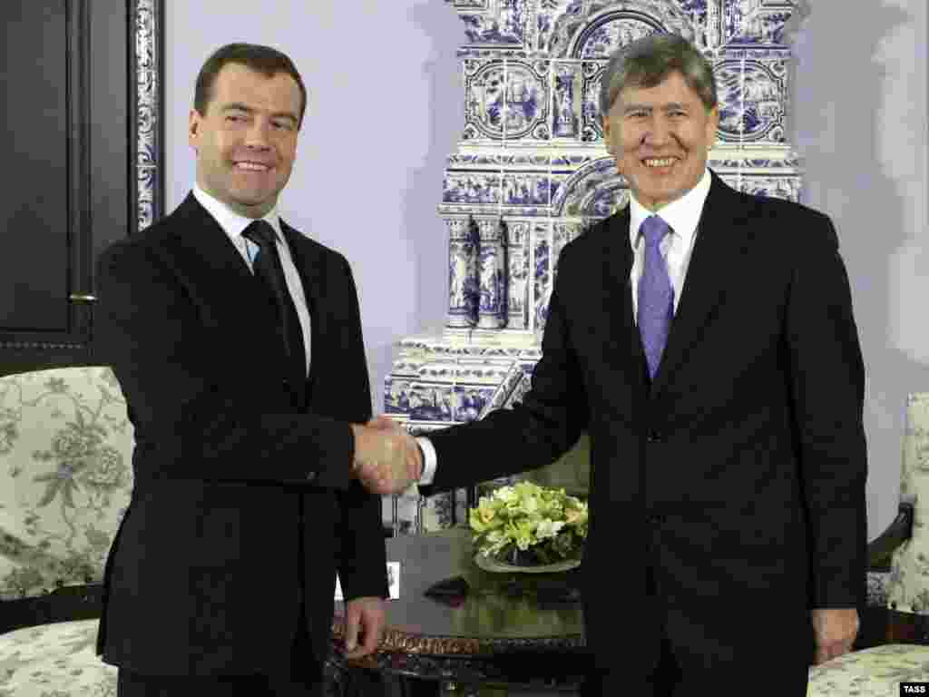 Встреча президентов КР и РФ в государственной резиденции &quot;Горки&quot;, Москва. 