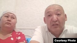 Мұхамедияр Тастанның әкесі Арман Тоғызбаев пен анасы Рахима Жандарова.