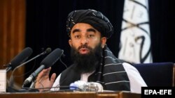 ذبیح‌الله مجاهد سخنگوی حکومت طالبان