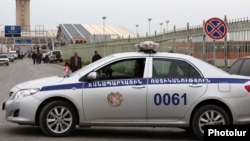 Армения. Полицейский автомобиль. 