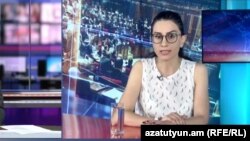 Armenia - Deputy Justice Minister Anna Vardapetian is interviewed by RFE/RL's Armenian Service, July 28, 2019.