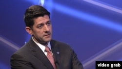 Пол Раян ба саволи хабарнигори Радиои Озодӣ посух медиҳад