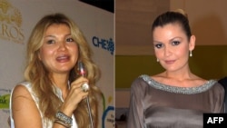 Гульнара Каримова (слева) и Лола Каримова-Тилляева (справа) - дочери президента Узбекистана Ислама Каримова.