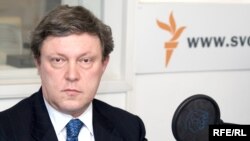 Григорий Явлинский в студии Радио Свобода. Март 2008