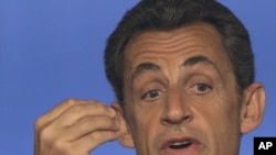 Ֆրանսիայի նախագահ Նիկոլա Սարկոզի