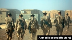 نیروهای امریکایی در افغانستان که در سال ۲۰۲۱ از افغانستان خارج شدند