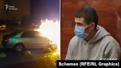 Броварський міськрайонний суд Київської області закрив справу Кирила Баріхашвілі, якого звинувачують у підпалі автівки водія програми журналістських розслідувань «Схеми» Бориса Мазура