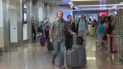 Аеропорт Брюсселя: українці прилетіли без віз (відео)