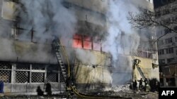 Խարկովը ԱԹՍ հարվածներից հետո, 2-ը ապրիլի, 2025թ․