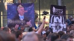 Montenegrin Antigovernment Protests Enter Eighth Week