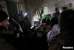 Надання допомоги в госпіталі під Бахмутом