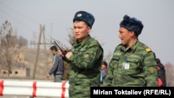 На кыргызско-казахской границе, 2011